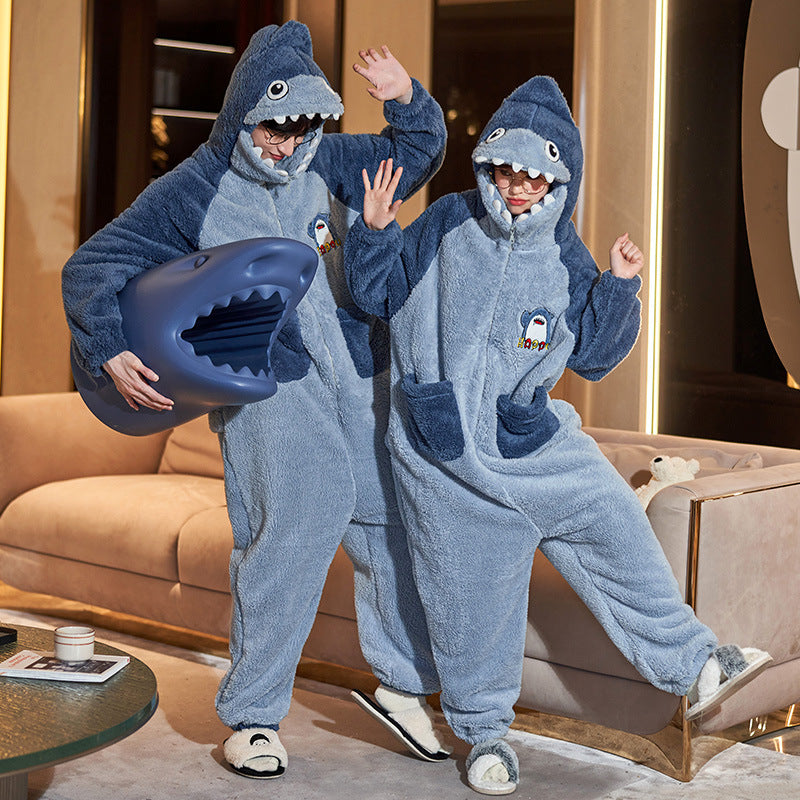 Adults Matching Animal Onesies