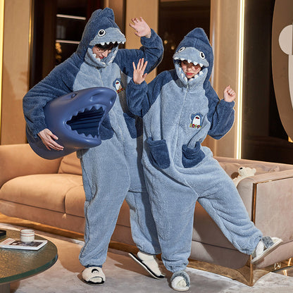 Adults Matching Animal Onesies