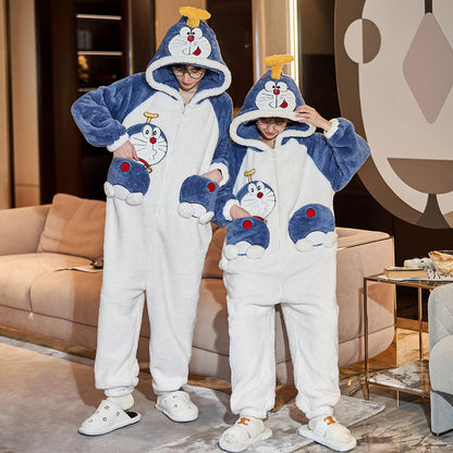 Adults Matching Animal Onesies